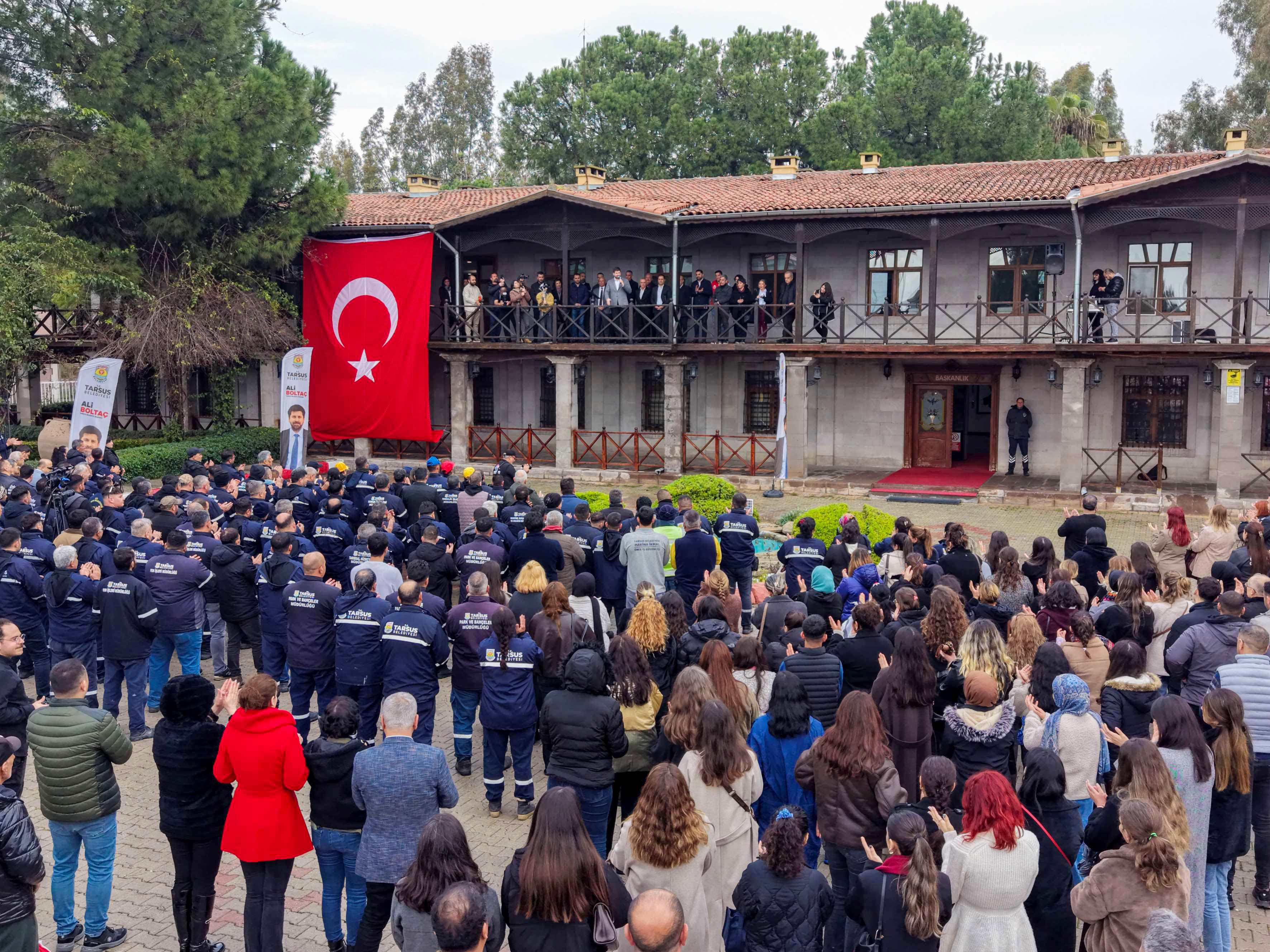 TARSUS BELEDİYESİ’NDE PERSONELE YÜZDE 32 ZAM - 16