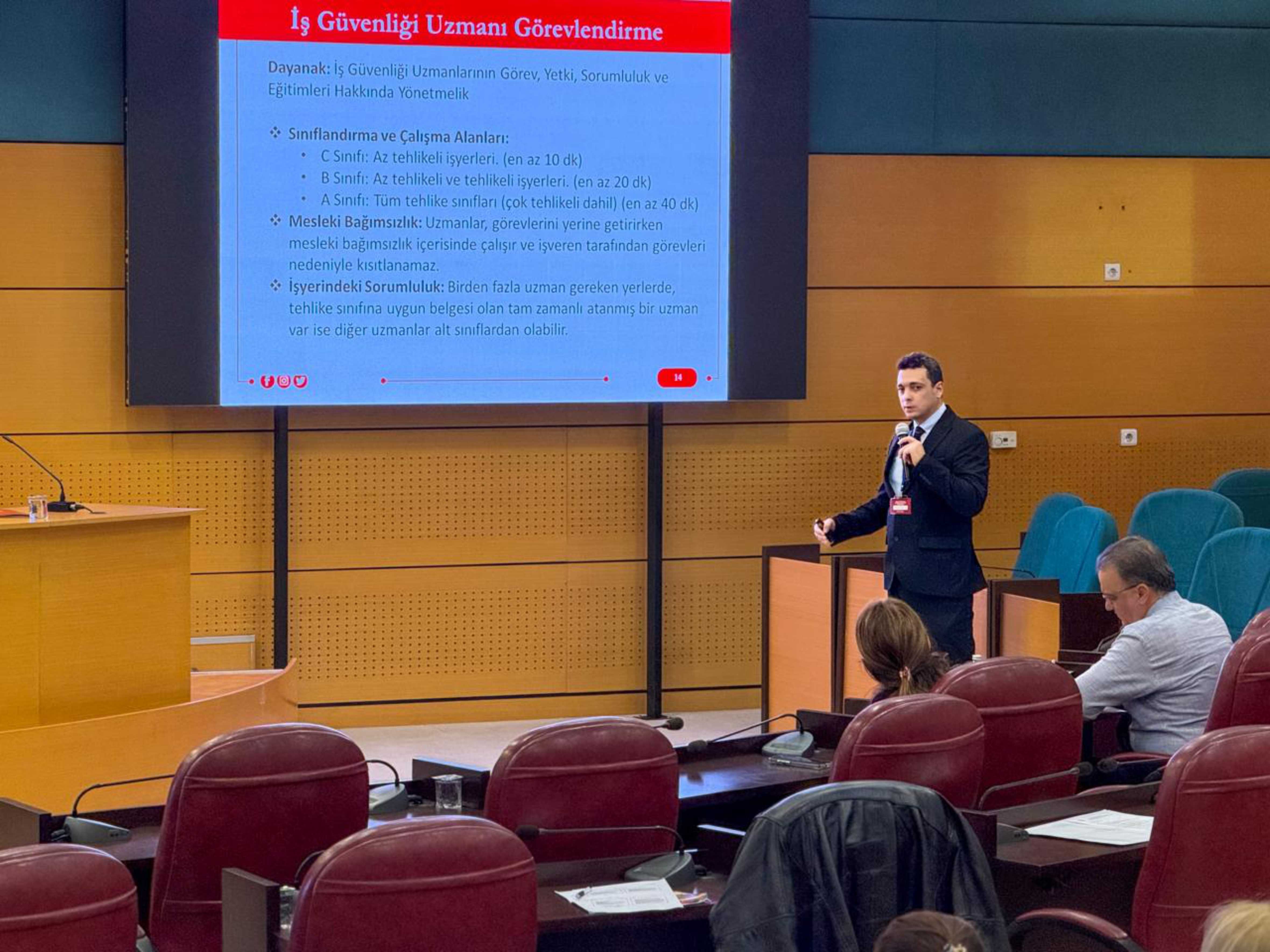 İŞ SAĞLIĞI VE GÜVENLİĞİ SEMPOZYUMU TARSUS BELEDİYESİ MECLİS SALONU’NDA GERÇEKLEŞTİRİLDİ - 12