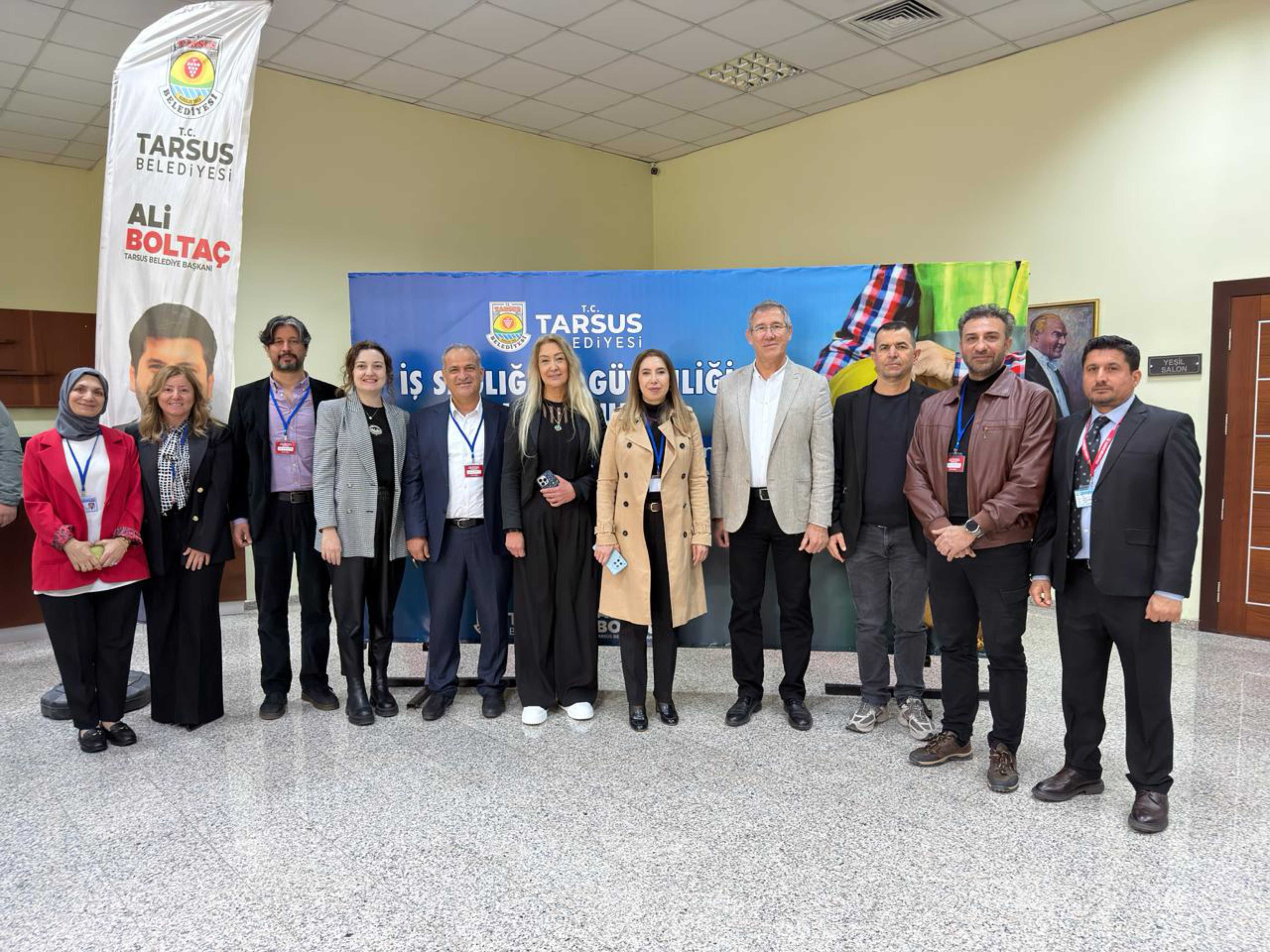 İŞ SAĞLIĞI VE GÜVENLİĞİ SEMPOZYUMU TARSUS BELEDİYESİ MECLİS SALONU’NDA GERÇEKLEŞTİRİLDİ - 13