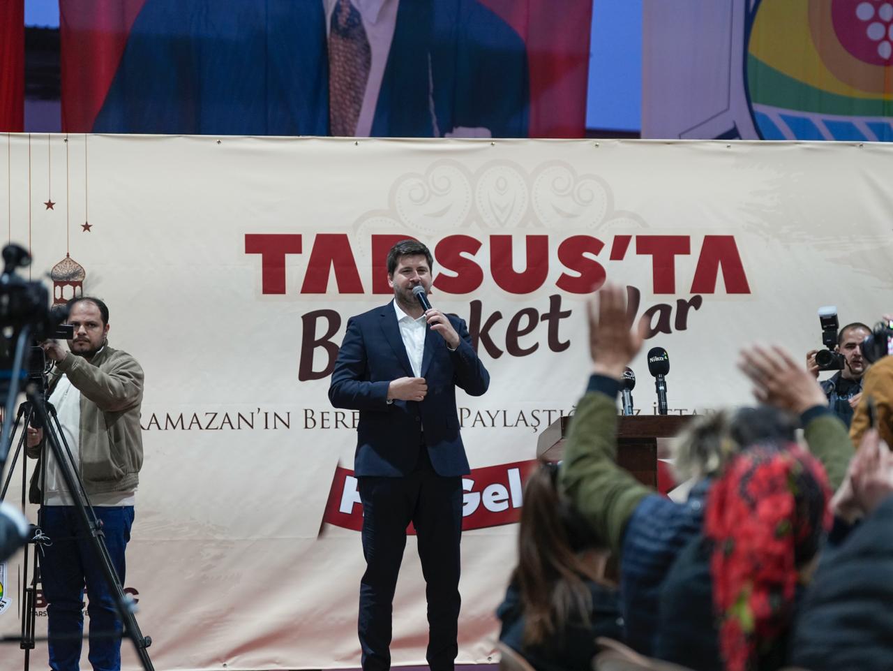 TARSUS’TA İLK İFTAR SOFRASI KURULDU - 4