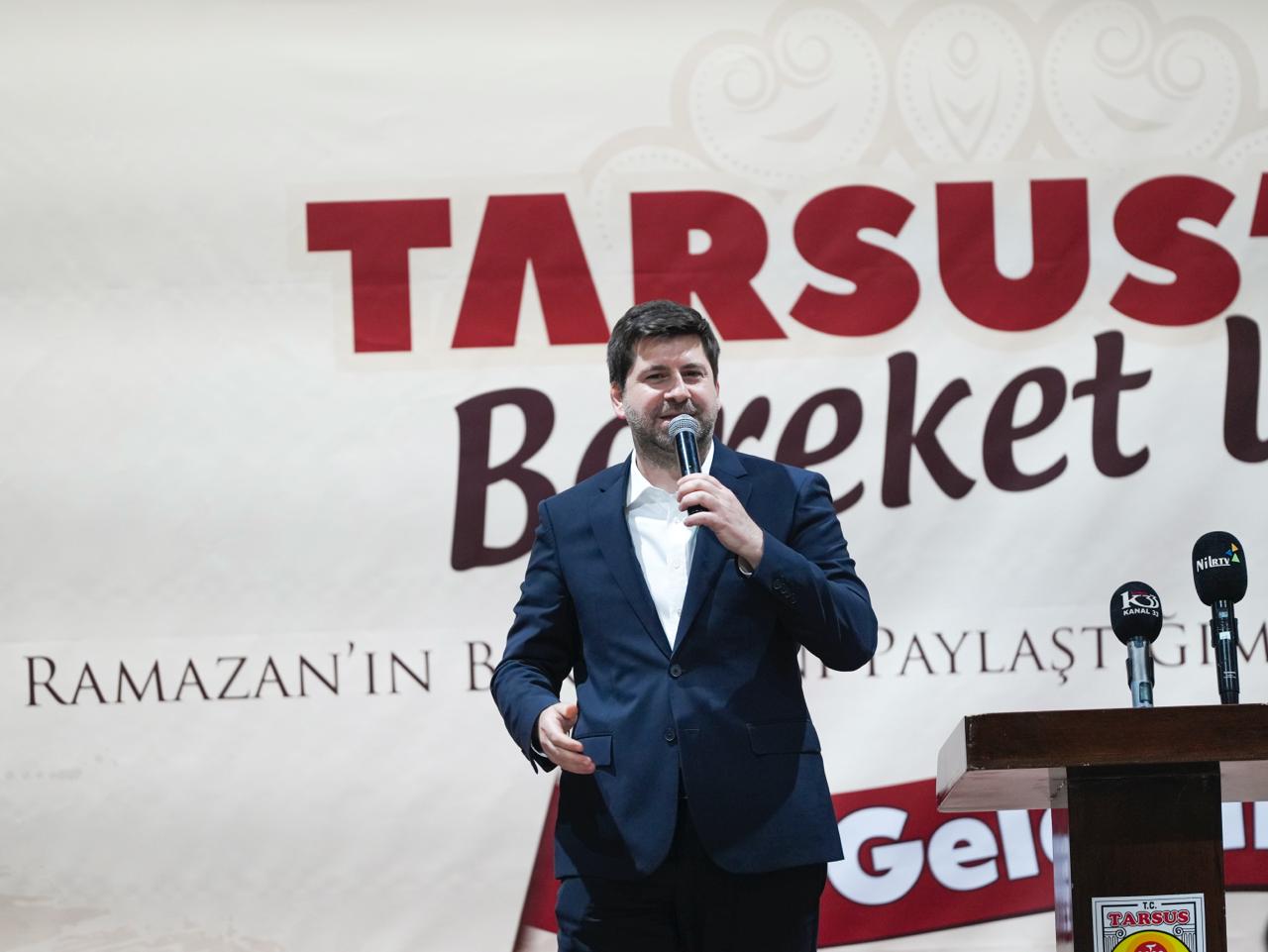 TARSUS’TA İLK İFTAR SOFRASI KURULDU - 9